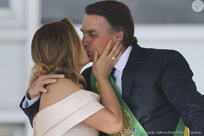 Michele e Bolsonaro