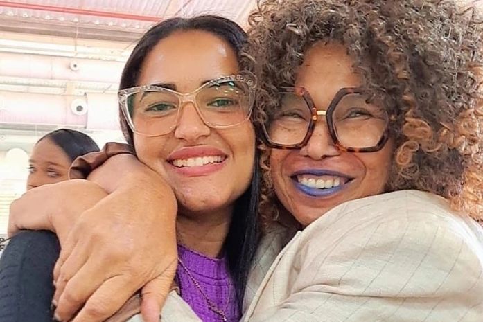 O sonho da quilombola, Dany Farias era conhecer, pessoalmente, esta ativista. Sonho realizado