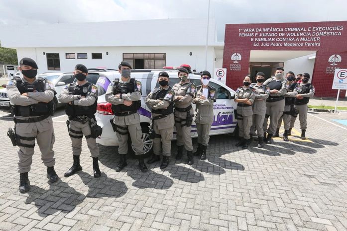Patrulha Maria da Penha já fiscalizou oito medidas protetivas em Arapiraca