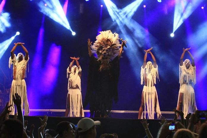 Rainha do axé agitou a multidão