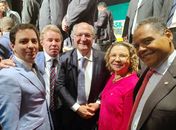 Tereza Nelma e Geraldo Alckmin