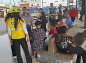 Equipe Social do Ronda no Bairro presta atendimento à criança ferida no Terminal do Benedito Bentes

