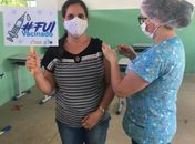 Professores começam a ser vacinados contra Covid-19 em Limoeiro