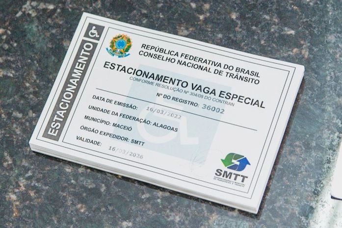 Maceió emitiu 145 credenciais de estacionamento para fibromiálgicos de forma gratuita; saiba como realizar