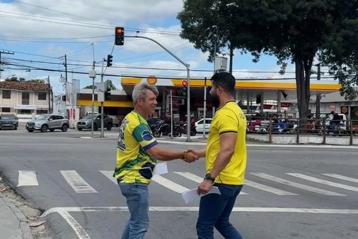 Deputado Fabio Costa segue nas ruas de Alagoas em campanha por Flávio Bolsonaro e Alfredo Gaspar