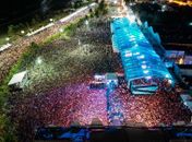 Mais de 100 mil pessoas foram curtir a última noite do São João no Jaraguá