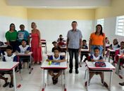 Volta às aulas de Anadia é marcada por aulas inaugurais da Creche CRIA e nova escola municipal