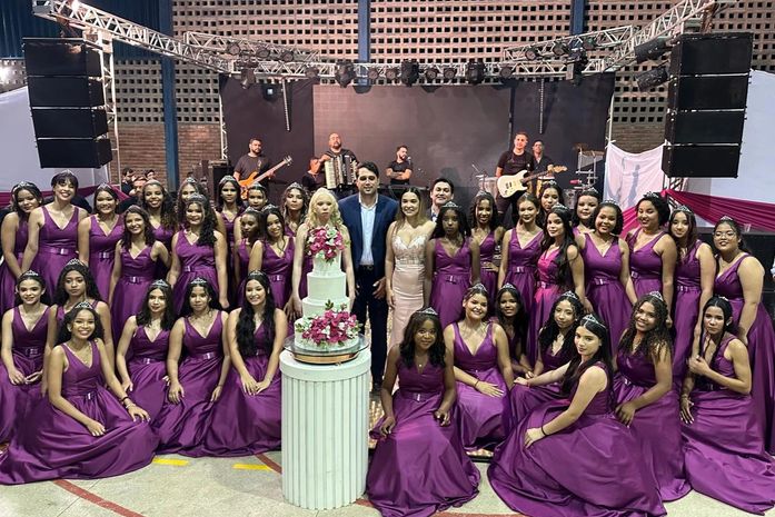 Sonho de Menina: Prefeitura de Santana do Mundaú promove festa de 15 anos para 40 debutantes