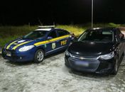 PRF em Alagoas prende homem com veículo roubado e adulterado na BR-104