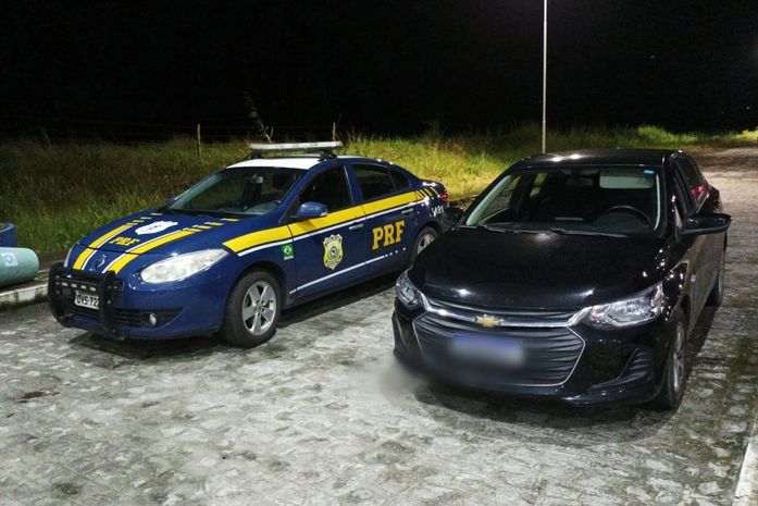PRF em Alagoas prende homem com veículo roubado e adulterado na BR-104