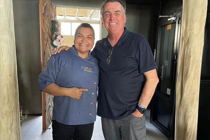 Presidente da Câmara de Roteiro faz café da manhã para Bolsonaro