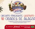1ª edição do Encontro Cultural de Capoeira e Saberes Nordestinos inicia circuito itinerante por 10 municípios de Alagoas