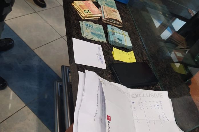 Material apreendido pela PF