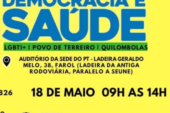 No sábado,18/05 tem Conferência Livre de Saúde para os movimentos sociais, em Alagoas.Participe!