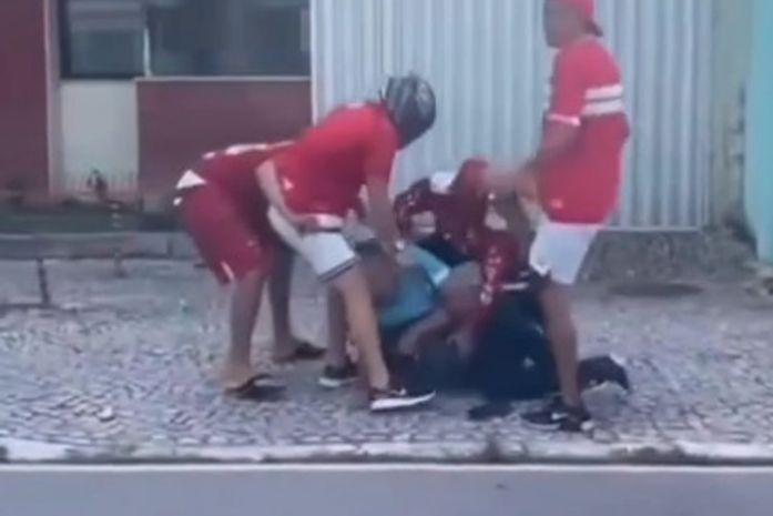 Torcedor do CSA é espancado em Maceió no dia de jogo do CRB no Rei Pelé