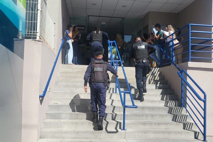 Aluno é preso ao invadir faculdade particular, no bairro da Jatiúca