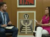 Regina Duarte não gostou de 'cobrança' ao vivo e abandonou entrevista