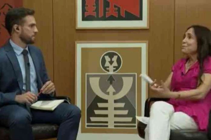 Regina Duarte não gostou de 'cobrança' ao vivo e abandonou entrevista