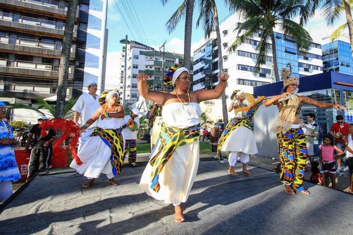 Afoxé Ofá Omin se apresenta neste domingo na Orla Lagunar