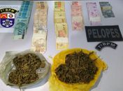 Polícia apreende droga no sertão
