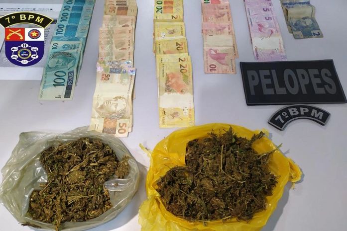 Polícia apreende droga no sertão