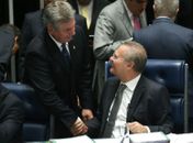 Fernando Collor e Renan Calheiros