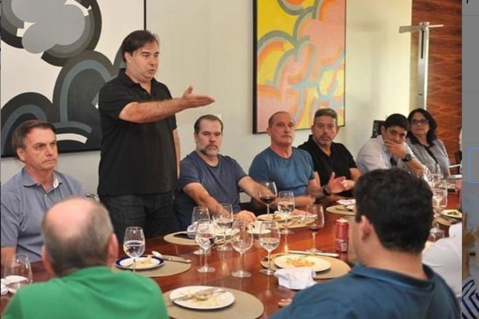 Arthur Lira é o único de Alagoas a participar de almoço com o Presidente Jair Bolsonaro