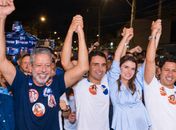 Líder para o Senado e recordista em investimentos para obras em Maceió, Arthur Lira é celebrado em caminhada no Jacintinho com JHC e Marina
