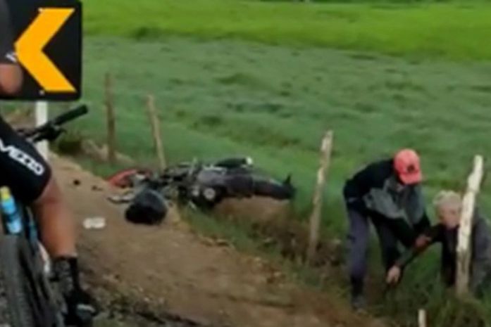 Rodolfo Nezinho sofreu acidente de moto