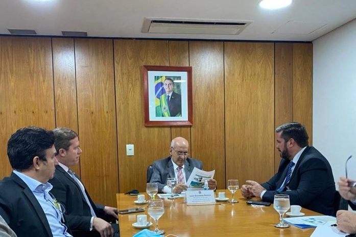 Afundamento do solo: Leonardo Dias se reúne com ministro da Casa-Civil e garante apoio para solução de problemas de bairros