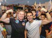 Em Arapiraca com JHC, Marx Beltrão destaca trabalho pela saúde, infraestrutura e comércio do Agreste