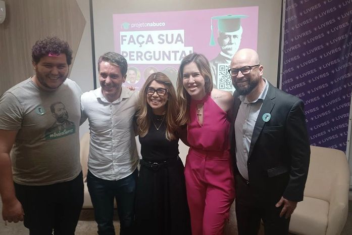 Em evento do Livres, em SP, deputada Cibele Moura fala sobre liberdade, desafios de campanha e Lei da Liberdade para Menstruar