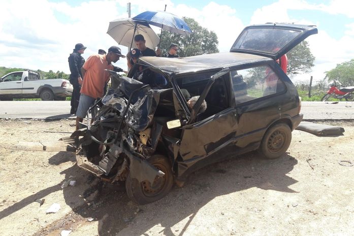 Acidente deixou um morte e sete feridos