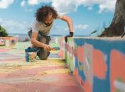 Germano Lyra, o Munganga, um dos selecionados para apresentar a sua arte nos espaços públicos de Maceió