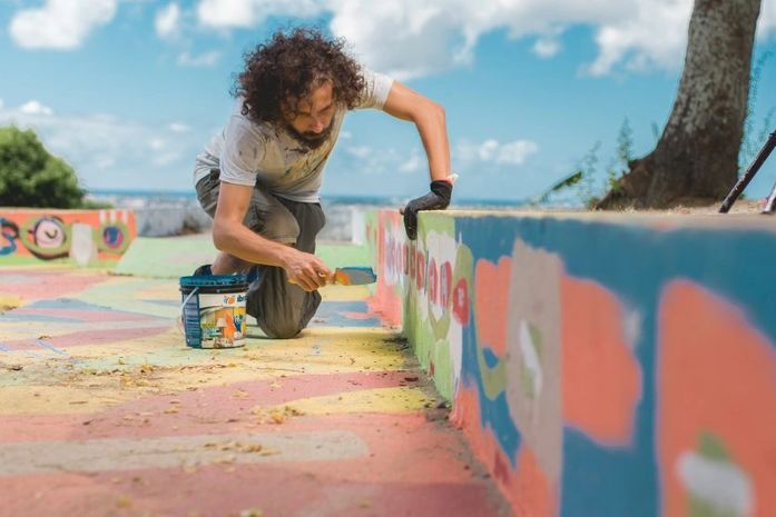 Germano Lyra, o Munganga, um dos selecionados para apresentar a sua arte nos espaços públicos de Maceió