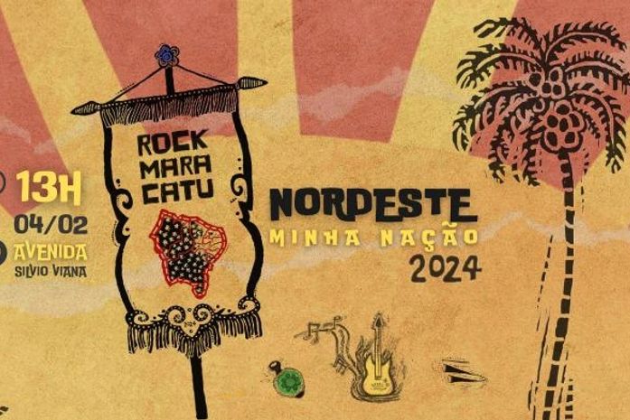 Bloco Rasgando Couro Rock Maracatu abre vendas dos abadás com o tema "Nordeste, Minha Nação"