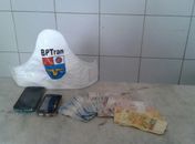 Material apreendido