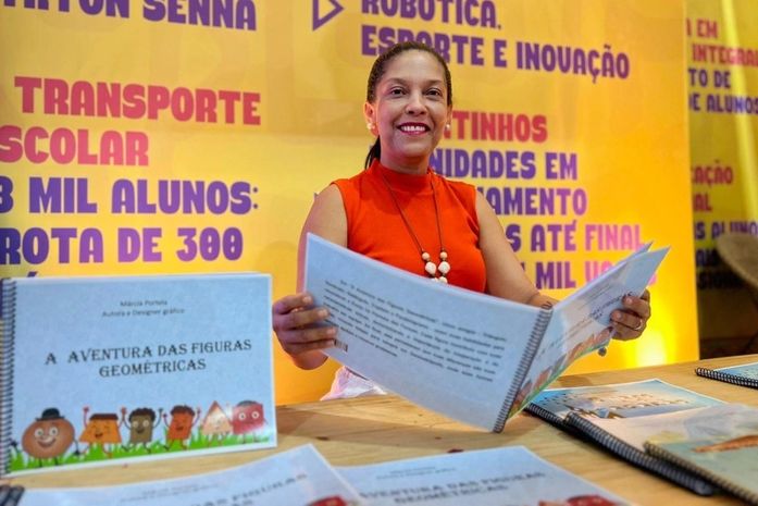 Estande da Semed atrai público com atividades diversificadas