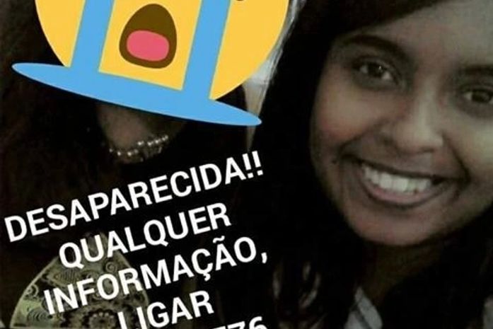 Jovem está desaparecida desde sexta-feira (19)