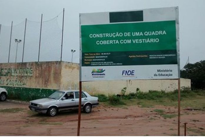Quadra de esporte de Monteirópolis