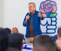"Agora é oficial": Ronaldo Lessa reafirma, em convenção, que é vice de JHC