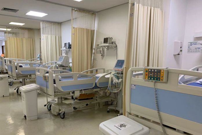 O HUB ampliou a oferta de leitos para a SES-DF, com a abertura de 11 novas vagas de enfermaria Covid, totalizando 23 leitos (21 de enfermaria e 2 de UTI)