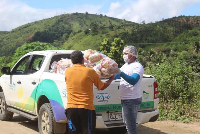 Prefeitura de Santana do Mundaú concluiu entrega de cestas para mais de mil famílias