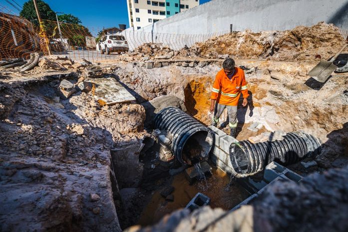 Seminfra finaliza, nesta terça-feira (26), reparos em galerias no Barro Duro