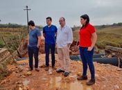 Prefeito Luciano mobiliza equipes e vistoria locais mais afetados pelas chuvas em Arapiraca