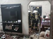 Idosa é socorrida pelo Corpo de Bombeiros após casa pegar fogo na parte alta de Maceió