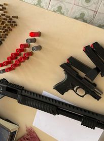 Armas, munições e drogas: Polícia Militar realiza apreensões na capital e no interior de Alagoas