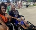 Sobre a 'nova' Praça Centenário, Alda, 93 anos diz: 'Ficou muito bonita, despertou boas lembranças, mas, precisa ter acessibilidade para pessoas idosas