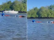 Alagoano morre em acidente entre duas lanchas na Bahia; piloto estava embriagado 