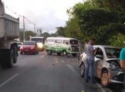 Acidente foi registrado na manhã deste sábado (16)